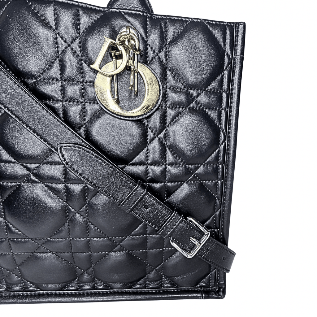 Dior Cannage Book Tote Large