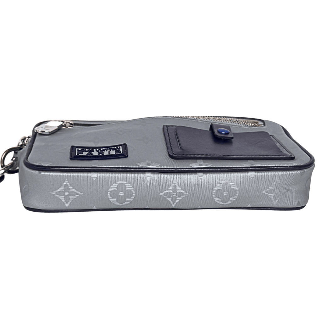 Louis Vuitton Monogram Satellite Alpha Clutch