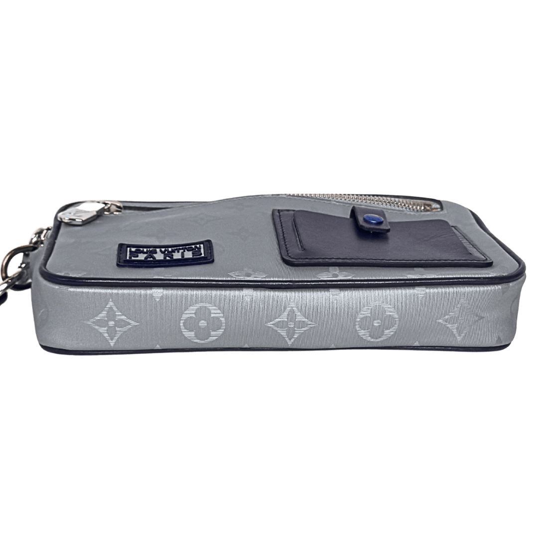 Louis Vuitton Monogram Satellite Alpha Clutch