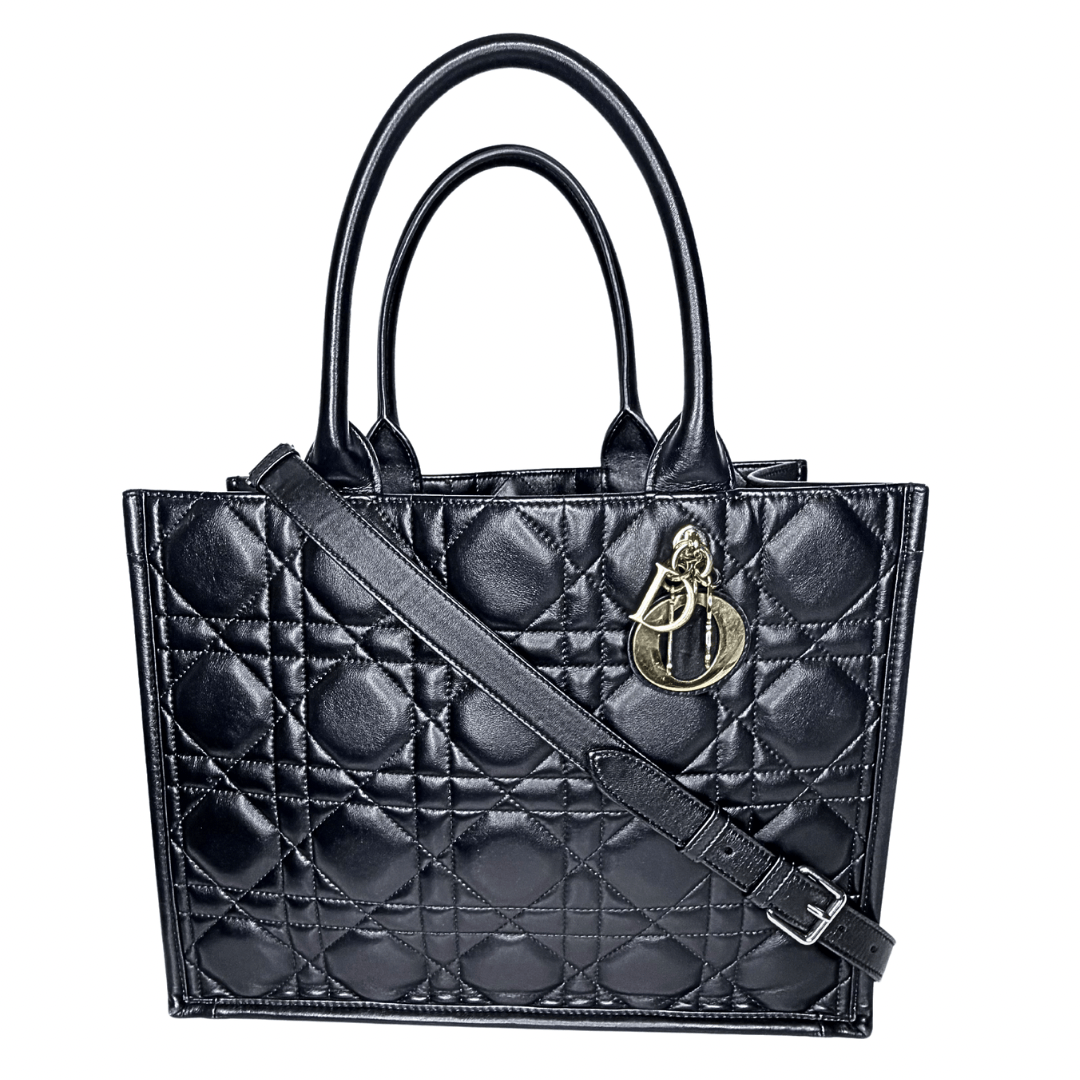 Dior Cannage Book Tote Large