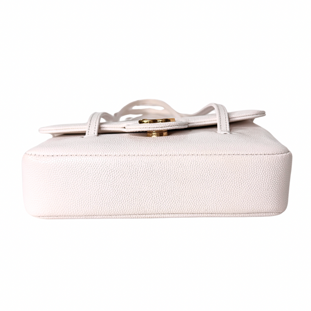 Chanel Shiny Caviar Mini Preppy Coco Shoulder Bag