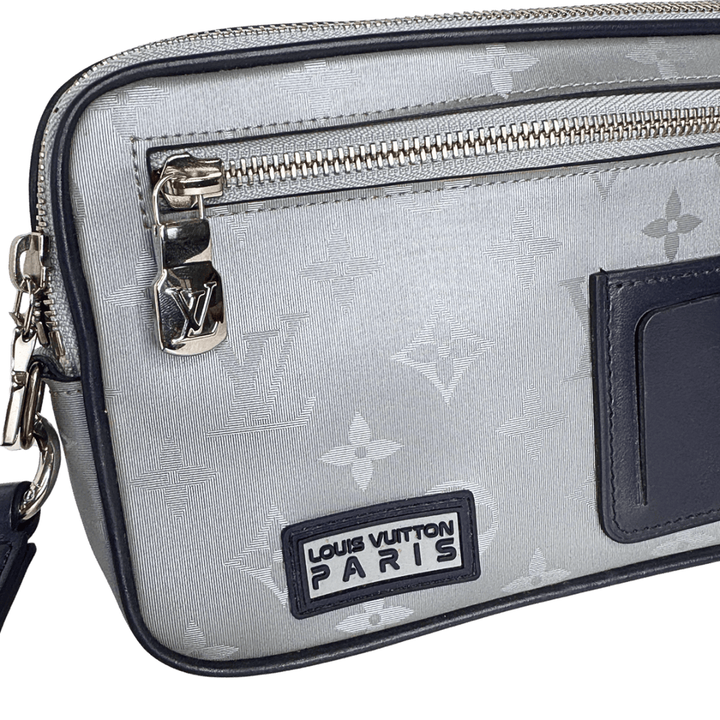 Louis Vuitton Monogram Satellite Alpha Clutch