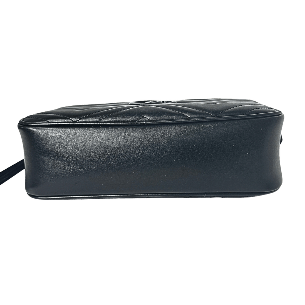 Gucci Black on Black Marmont Camera Bag