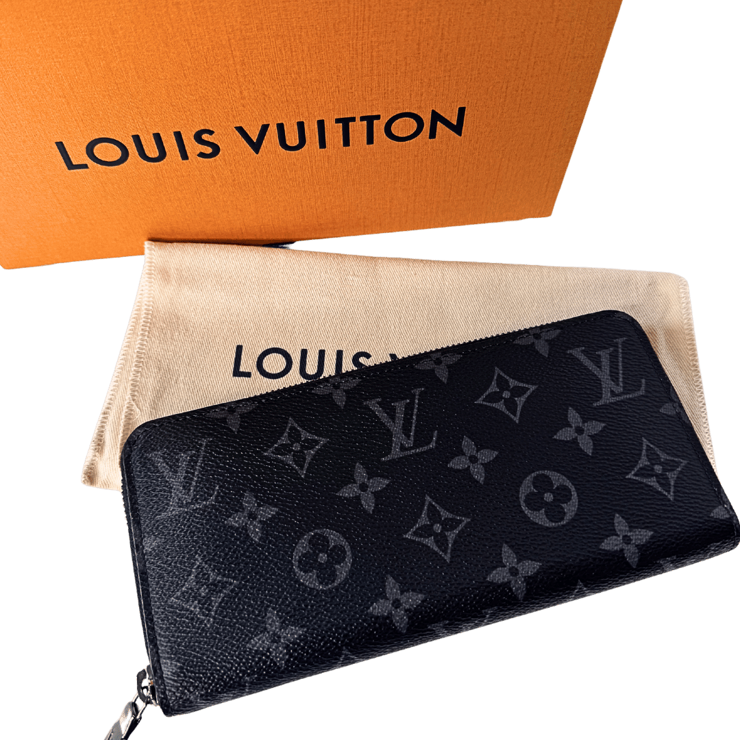 Louis Vuitton Monogram Eclipse Zippy Wallet