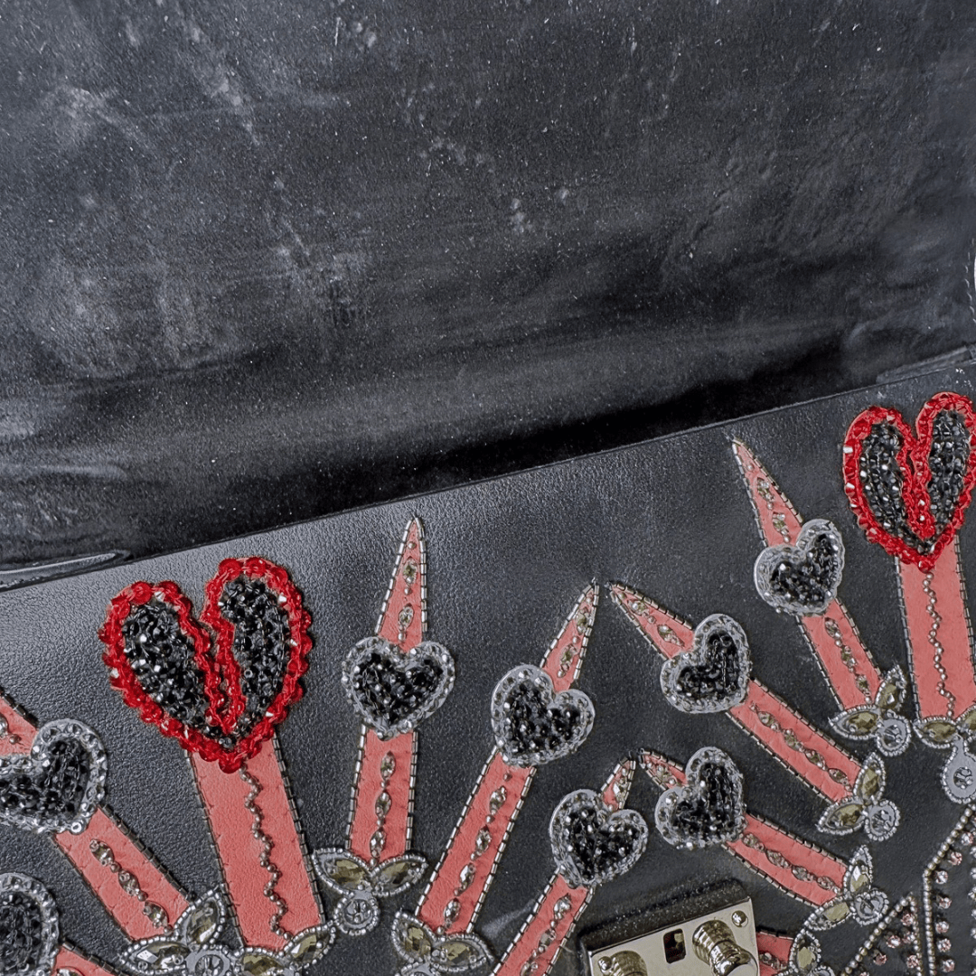 Valentino Garavani Love Blade Rock Stud Glam Lock Bag
