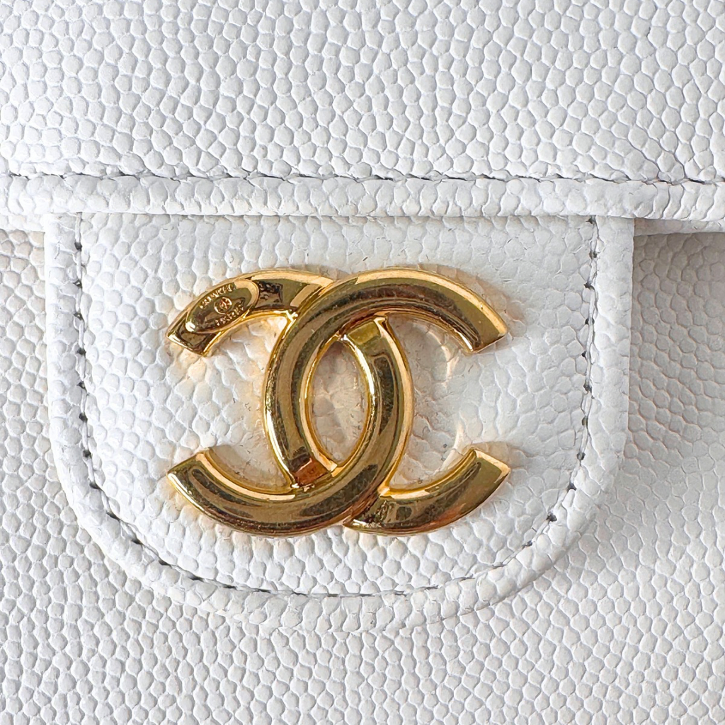 Chanel Shiny Caviar Mini Preppy Coco Shoulder Bag
