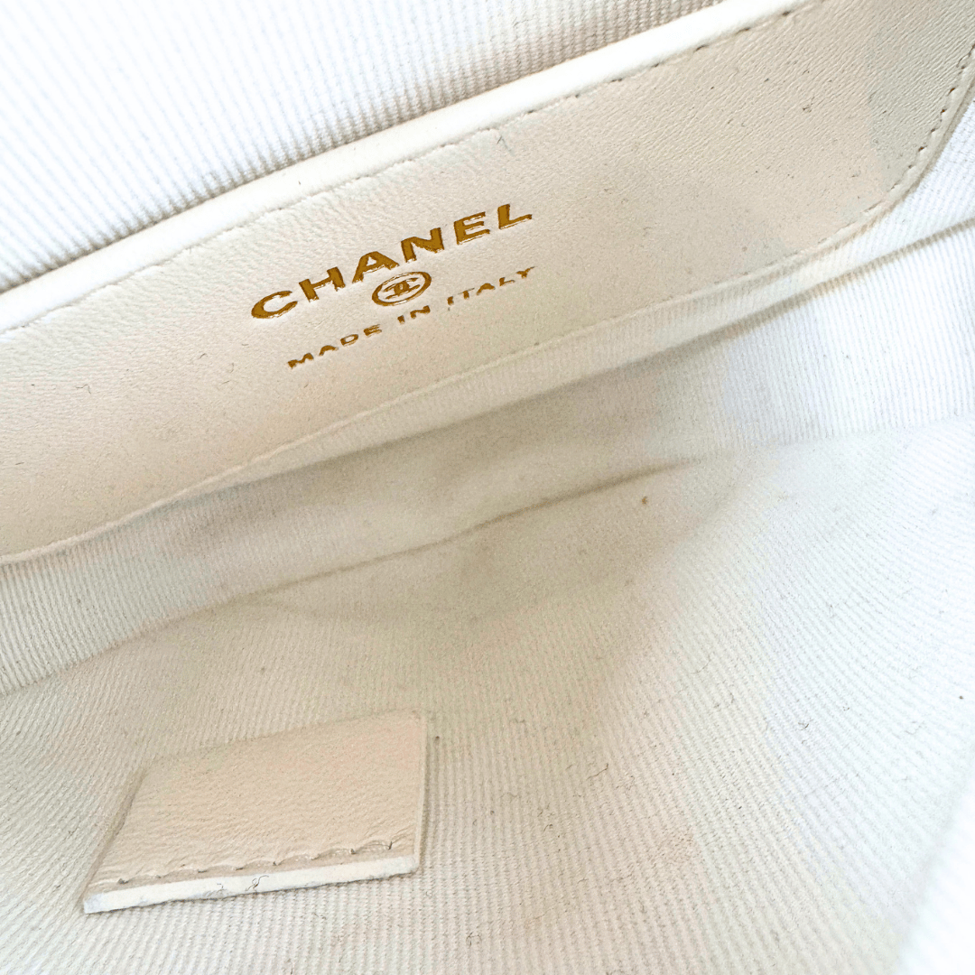 Chanel Quilted Chain Around Hobo Pouch