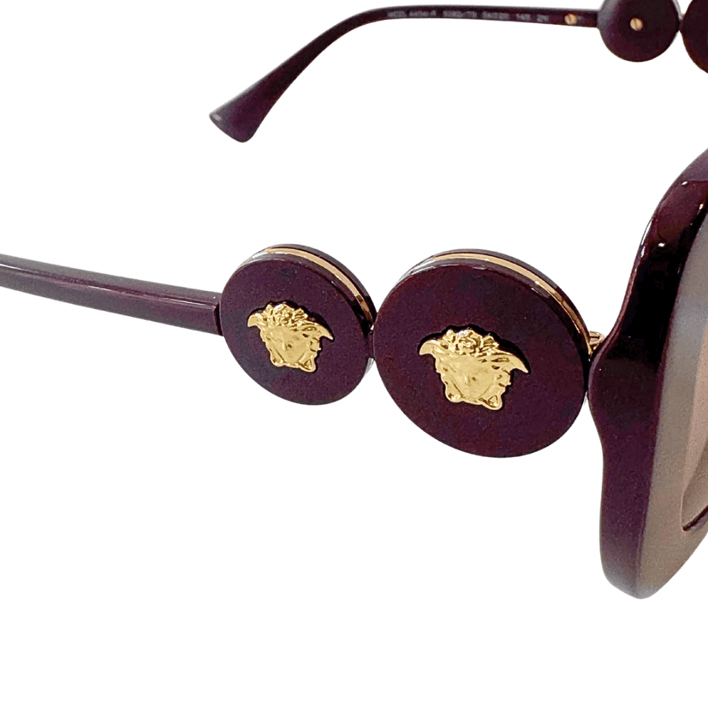 Versace Oversized Sunglasses 4434 Plum