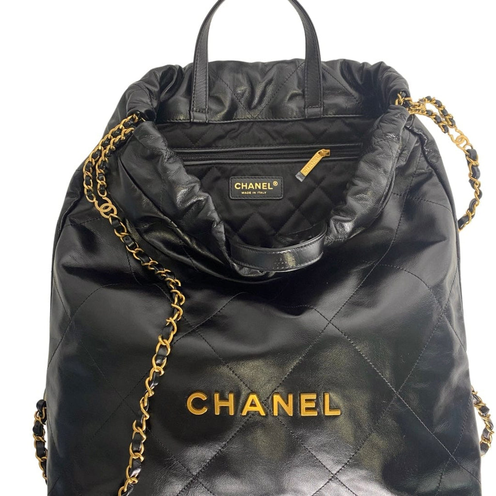 Chanel Calfskin Large 22 Backpack
