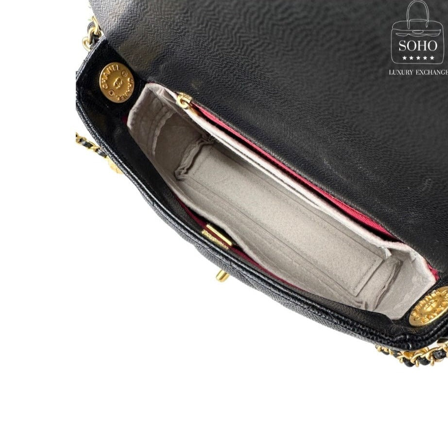 Chanel Small Caviar "Twist Your Buttons" Seasonal Flap Bag