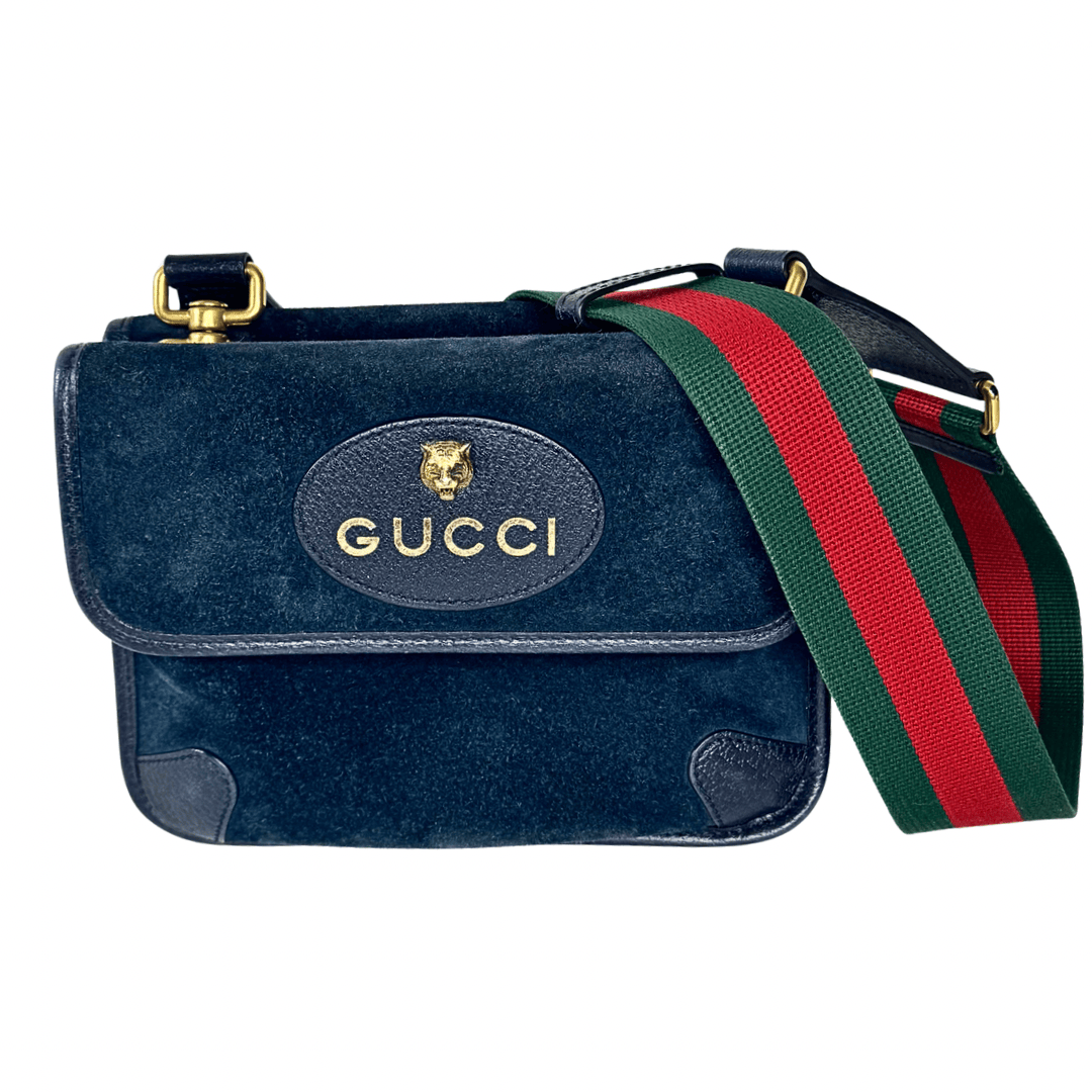 Gucci Neo Suede Messenger Bag