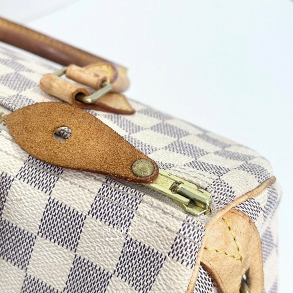 Louis Vuitton Damier Azur Speedy 30 Bag