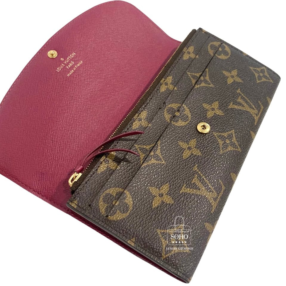 Louis Vuitton Emilie Wallet Emilie Wallet In Empreinte Louis