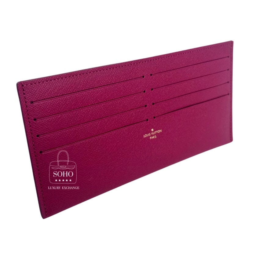 Louis Vuitton Raspberry Felicie Card Insert