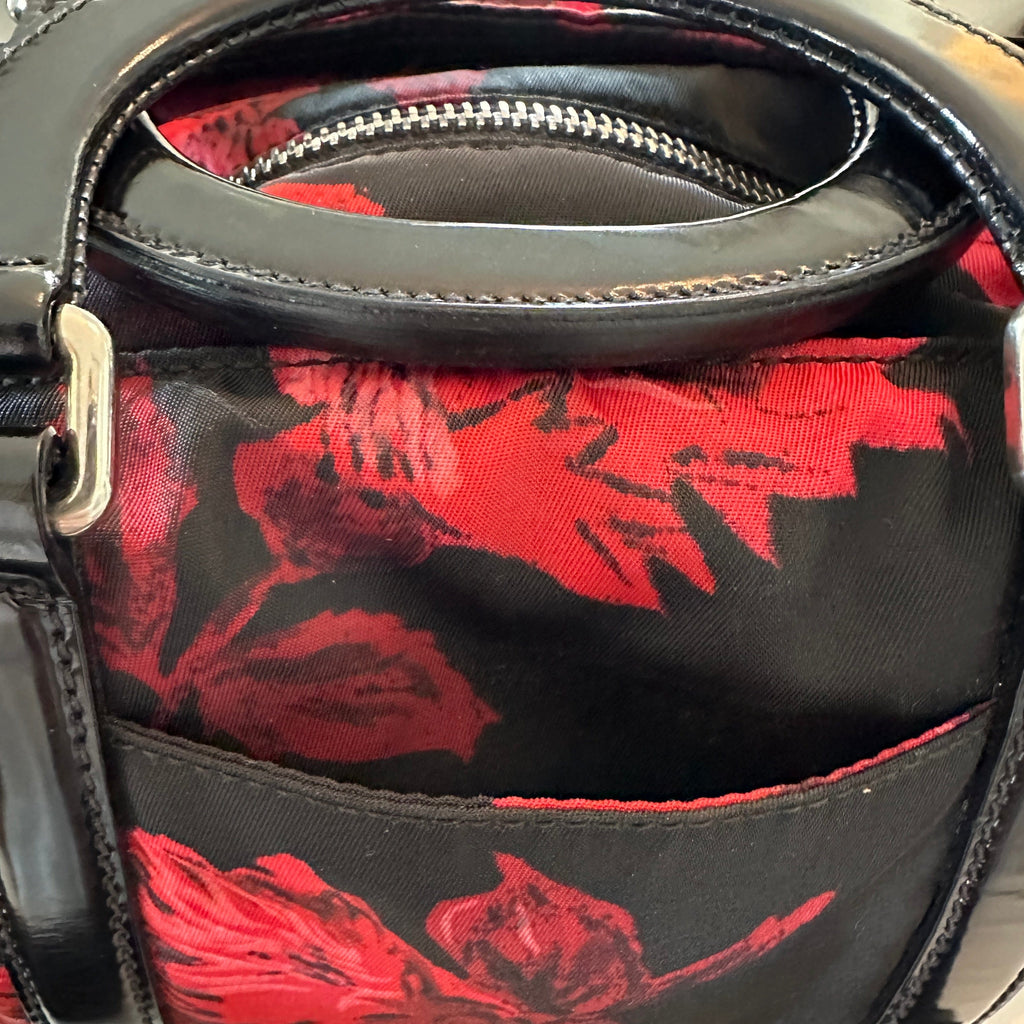 Prada Tessuto Floral Stampata Handle Crossbody