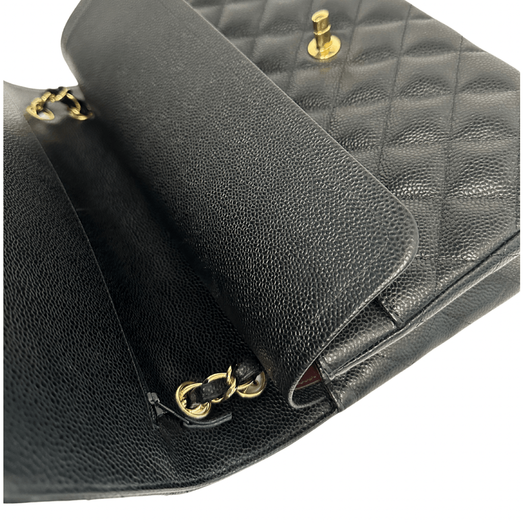Chanel Classic Caviar Large Flap Bag