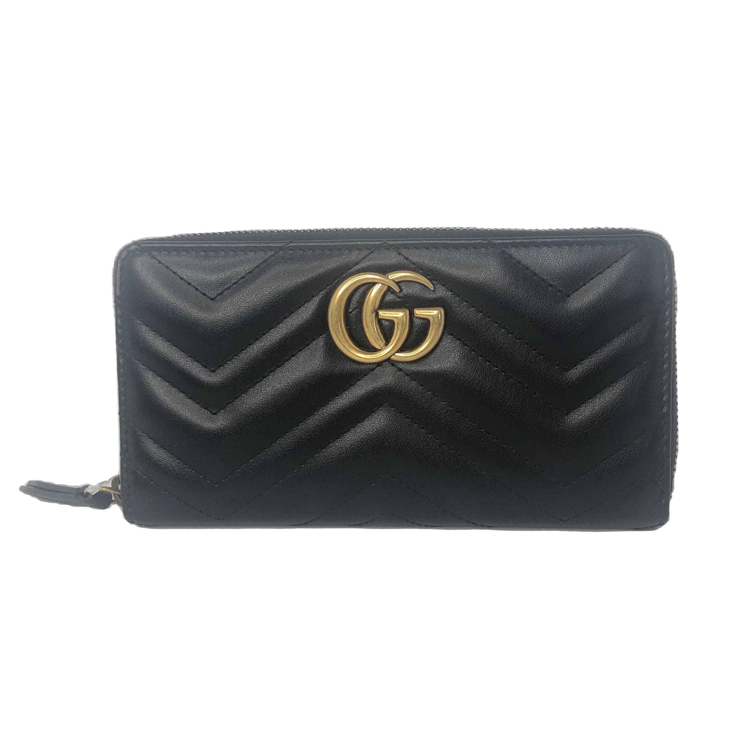 Gucci GG Marmont Continental Zip Wallet