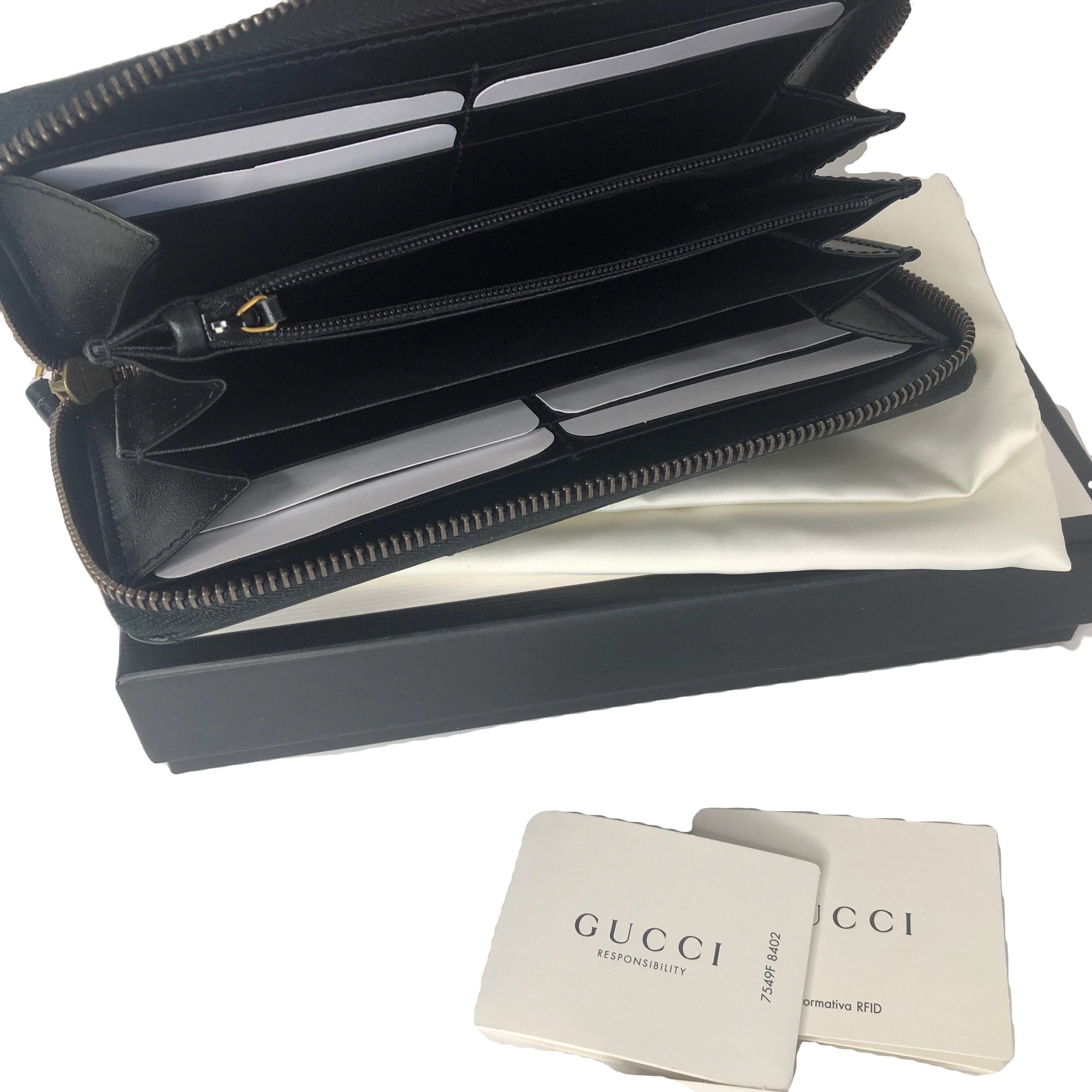 Gucci GG Marmont Continental Zip Wallet