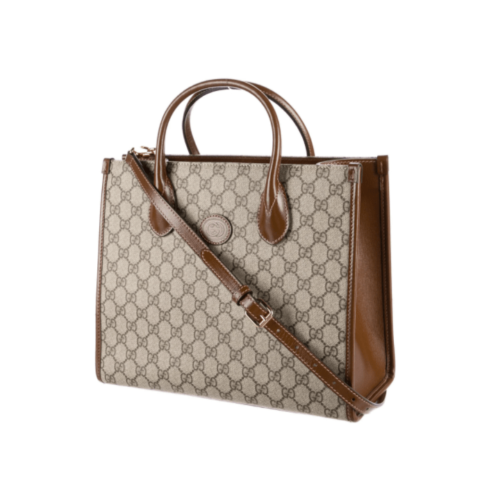 Gucci GG Supreme Small Tote w/ Strap