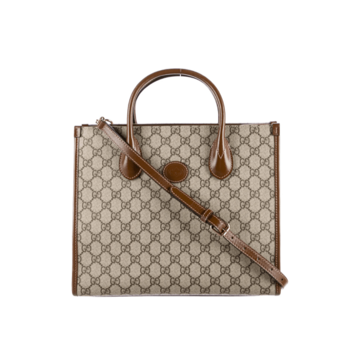 Gucci GG Supreme Small Tote w/ Strap