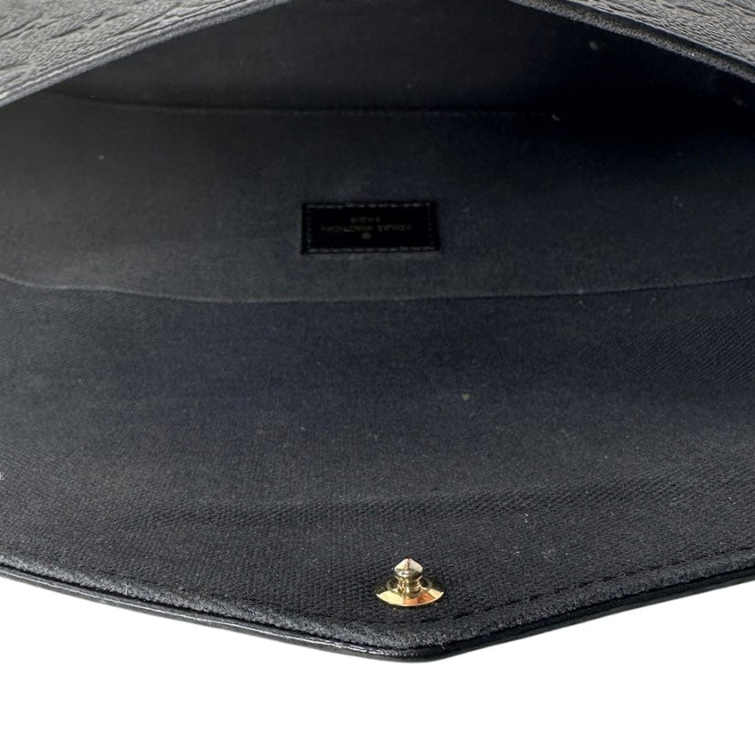 Louis Vuitton Black Monogram Empreinte Felicie Bag