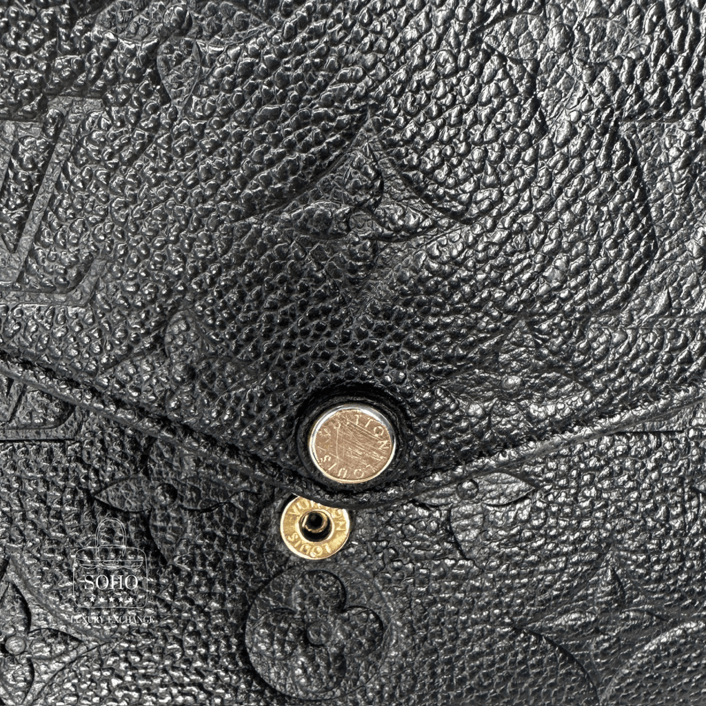 Louis Vuitton Black Monogram Empreinte Felicie Bag