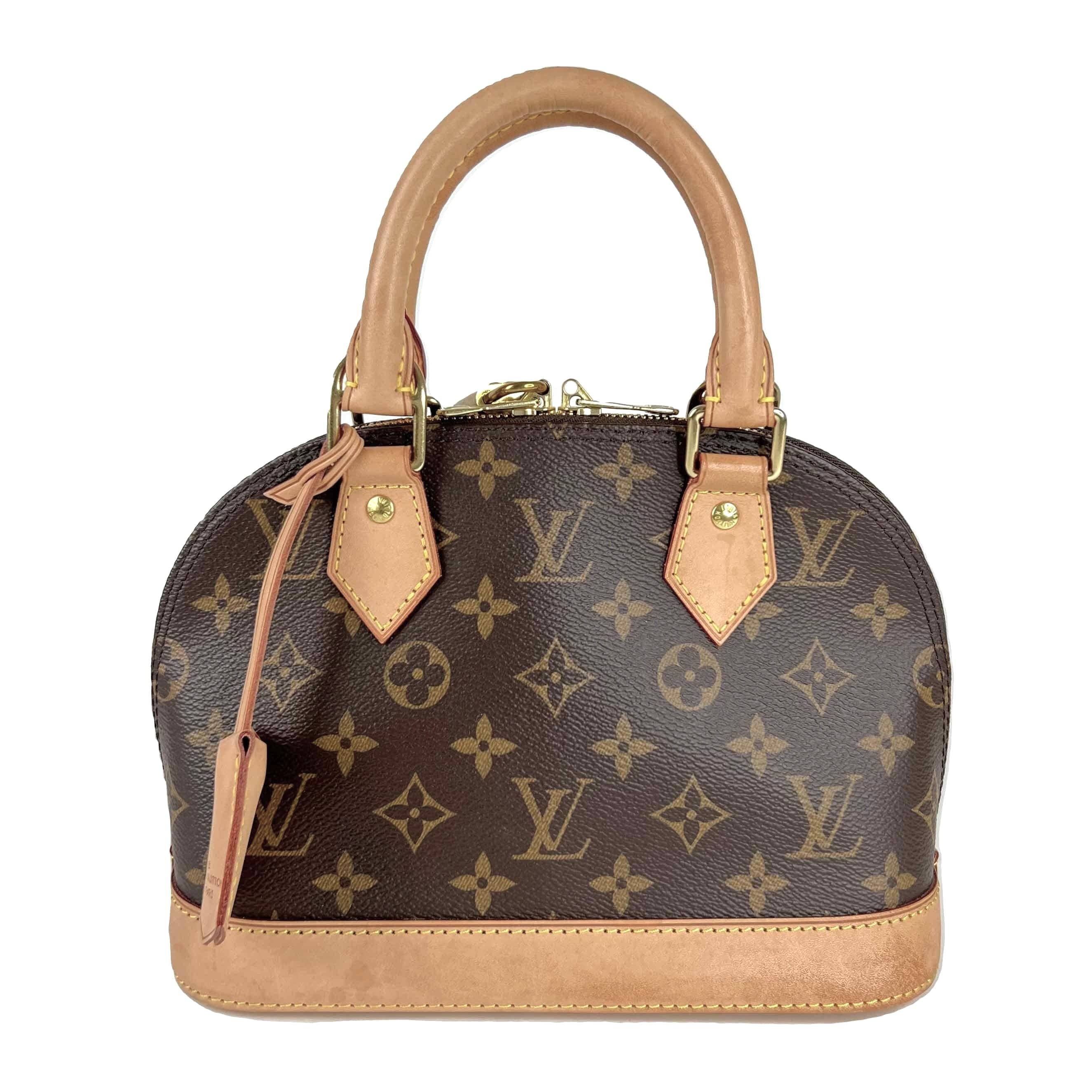 Louis Vuitton Damier Canvas Alma BB Bag w/o Strap - Yoogi's Closet
