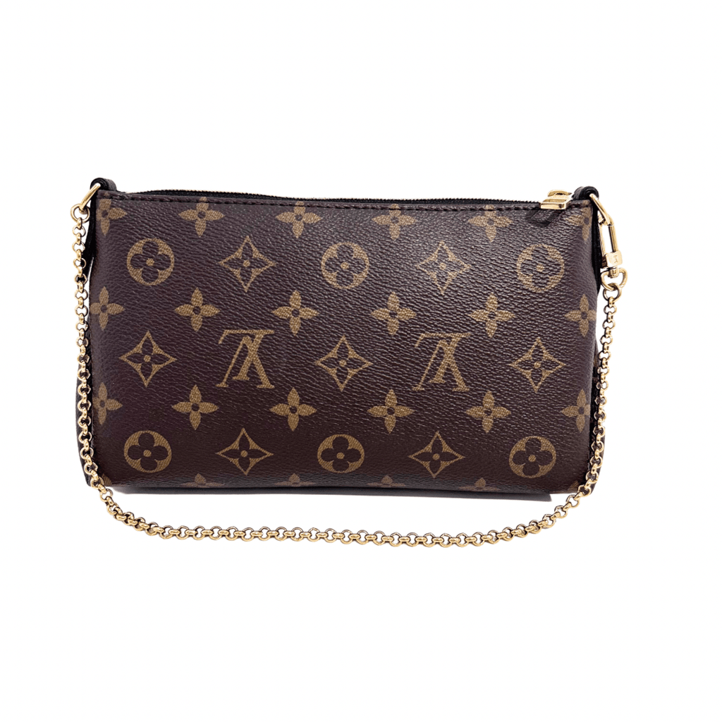 Louis Vuitton Monogram Pallas Clutch Crossbody