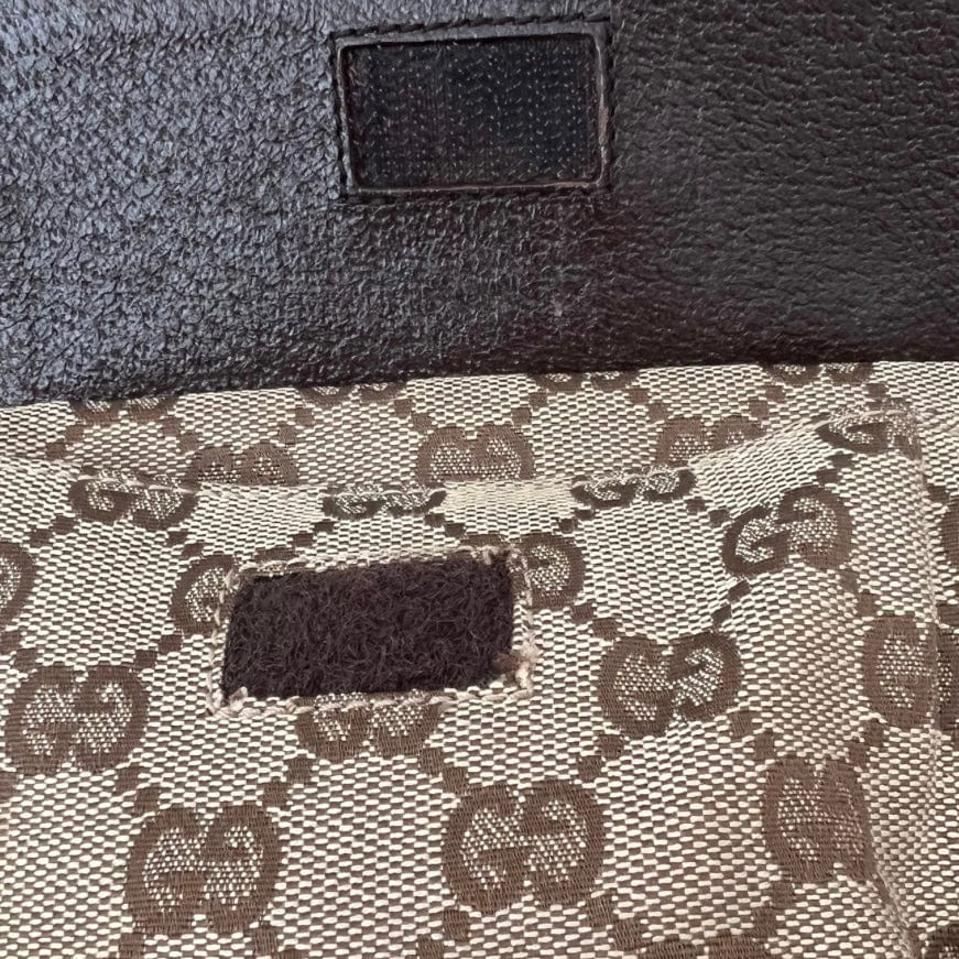 Gucci GG Canvas Double Pocket Belt Bag (SHG-MsV5eS) – LuxeDH