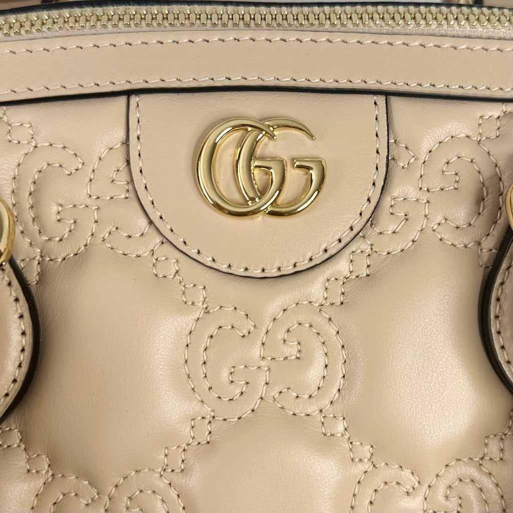 Gucci GG Matelasse Bowler Bag