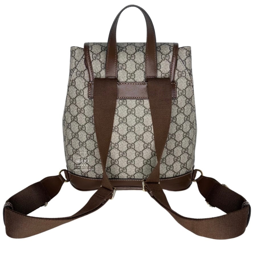 Gucci GG Supreme Interlocking G Backpack