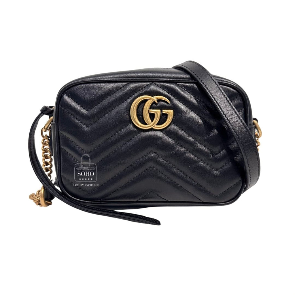 Gucci Mini Matelasse GG Marmont Crossbody Bag
