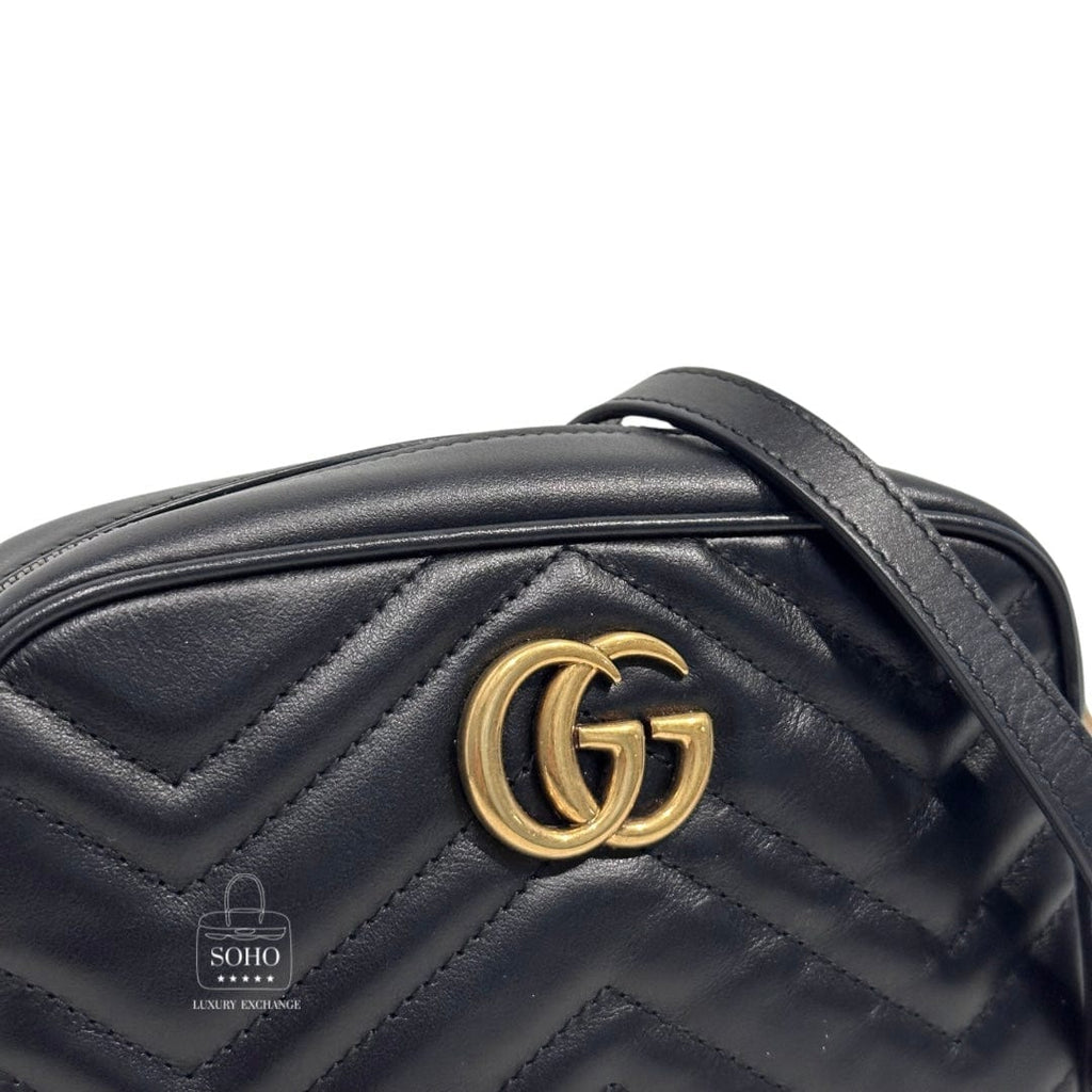 Gucci Mini Matelasse GG Marmont Crossbody Bag