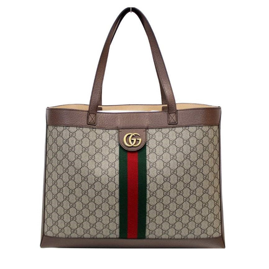 Gucci Large GG Supreme Ophidia Tote & Pouch