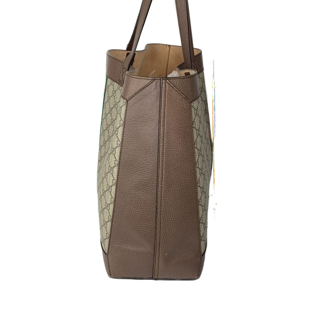 Gucci Large GG Supreme Ophidia Tote & Pouch