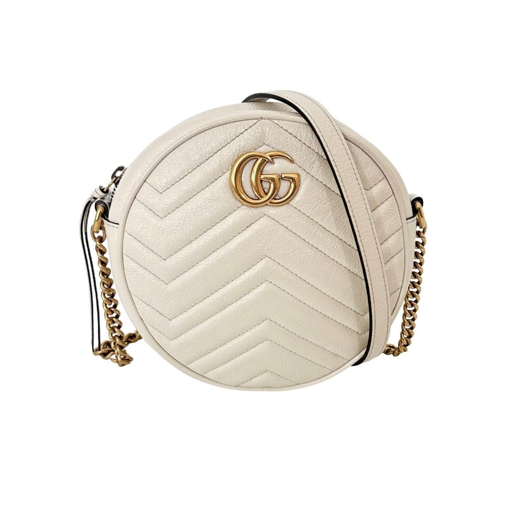 Gucci Round GG Marmont Shoulder Bag