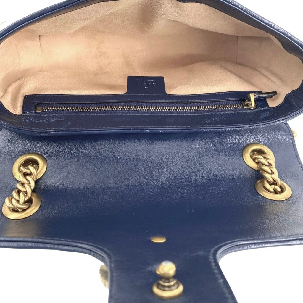Gucci Small GG Torchon Marmont Crossbody Bag