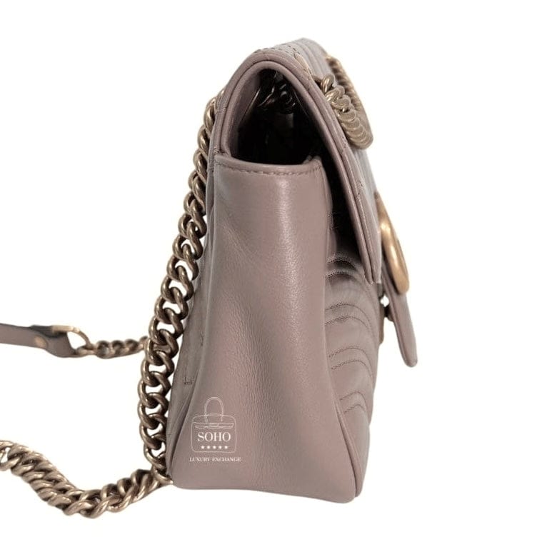 Gucci Small Matelassse Marmont Shoulder Bag