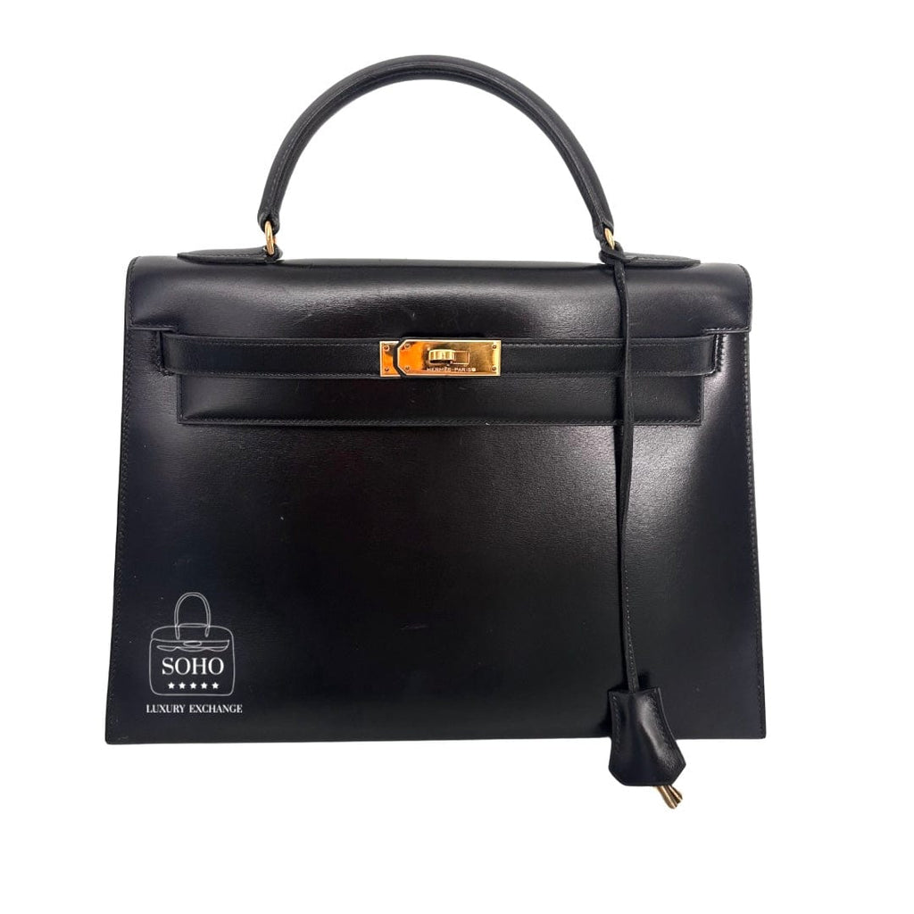 Hermes Box Kelly Sellier 32 Bag