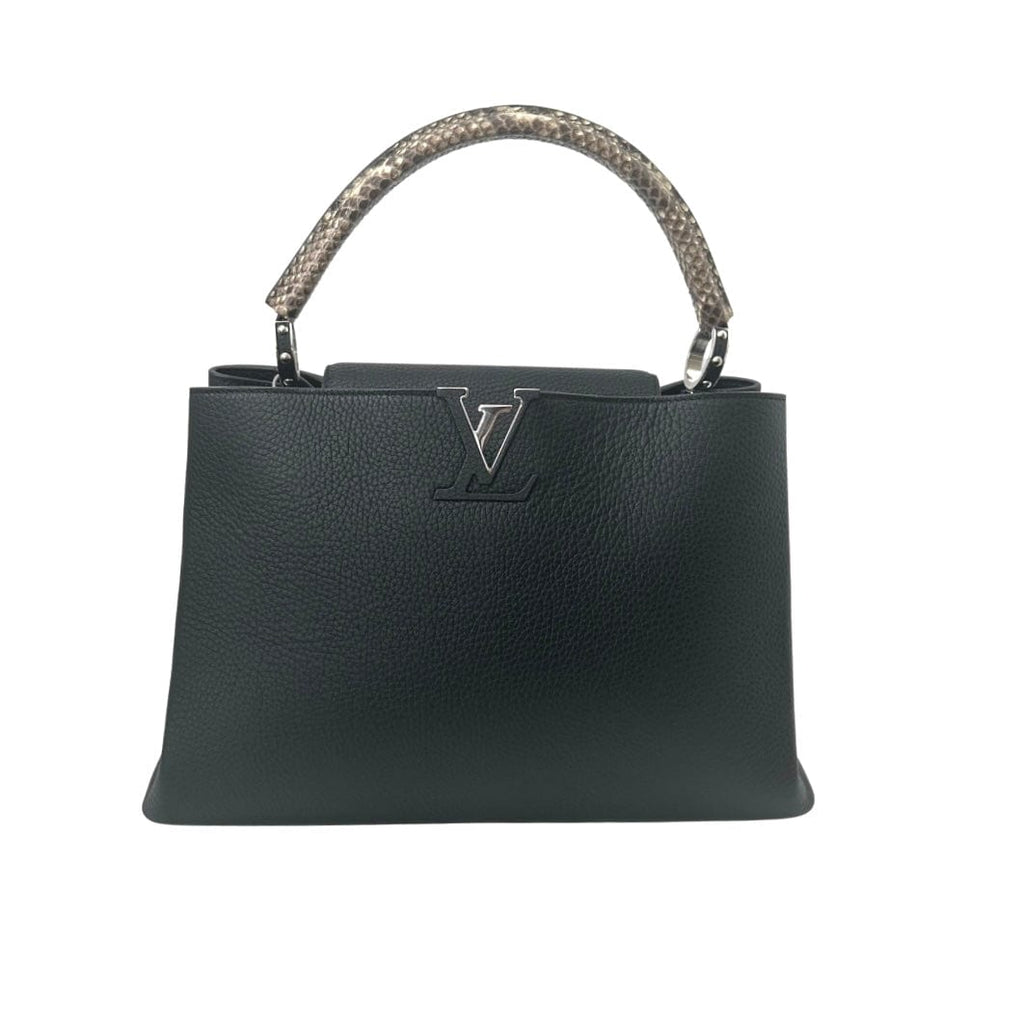 Louis Vuitton Capucines BB Taurillon Leather And Python Trim