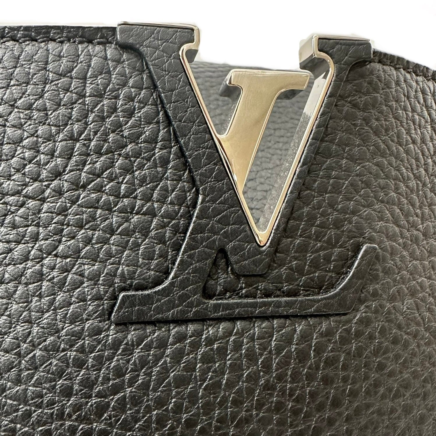 Louis Vuitton Ayers Trimmed Taurillon Capucines GM