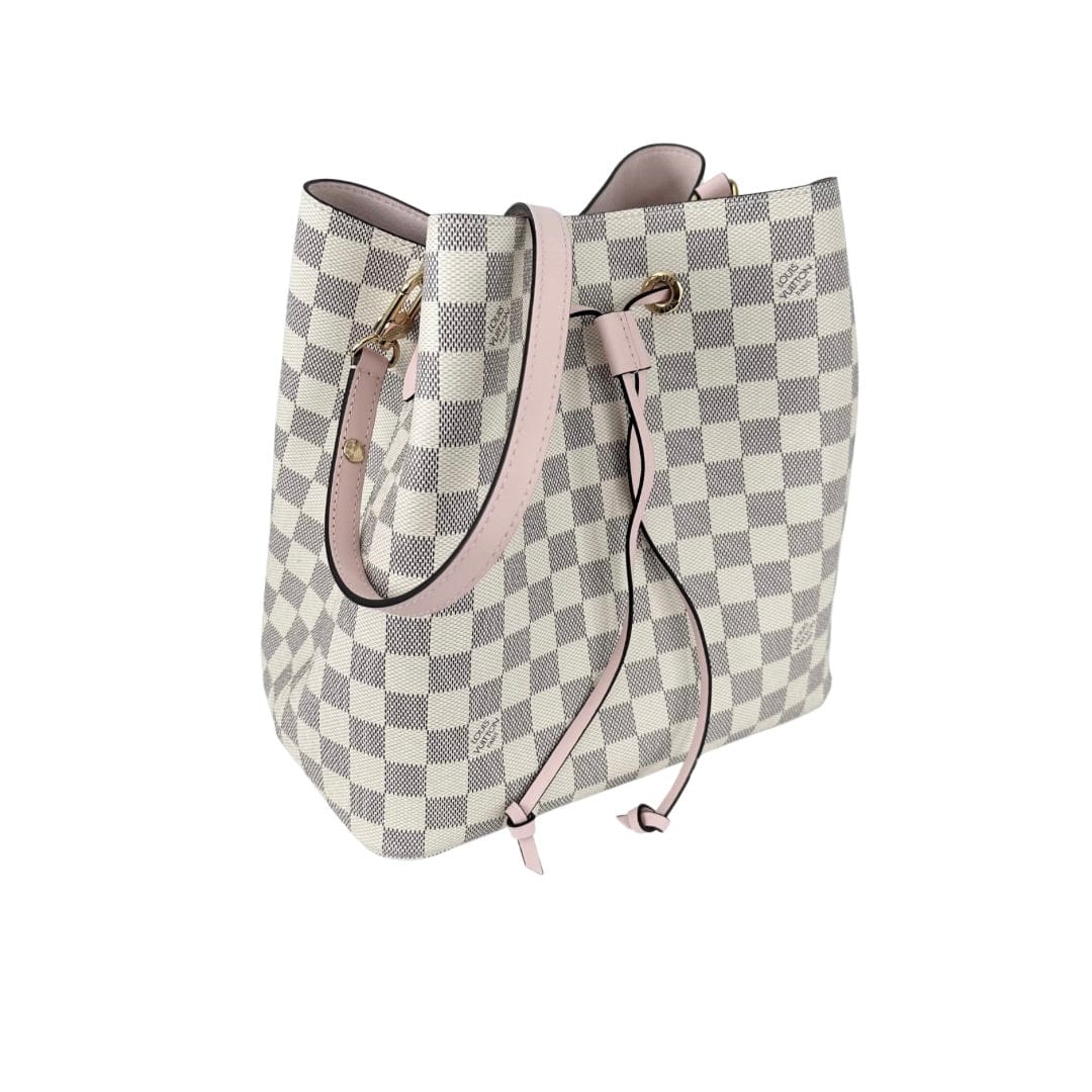 Louis Vuitton Pink Damier Ebene NeoNoe mm