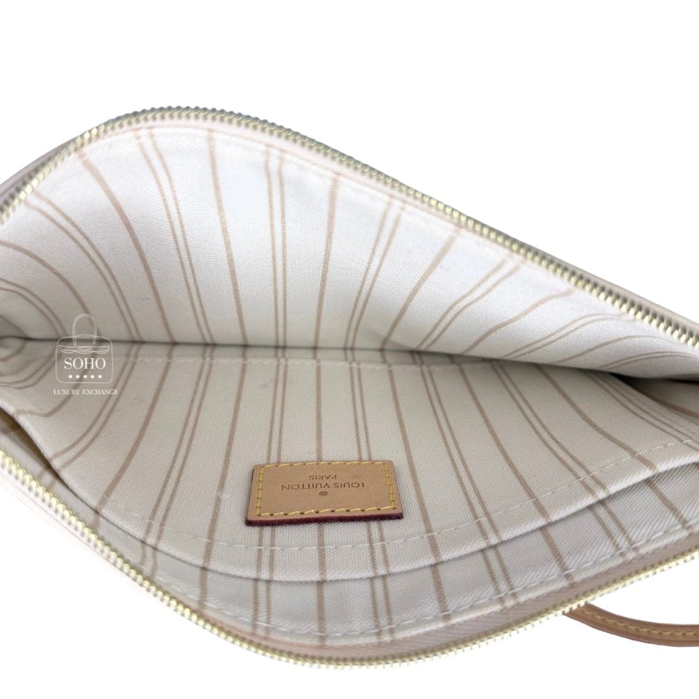 Louis Vuitton Damier Azur Neverfull Zip Pouch