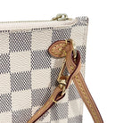 Louis Vuitton Damier Azur Neverfull Zip Pouch