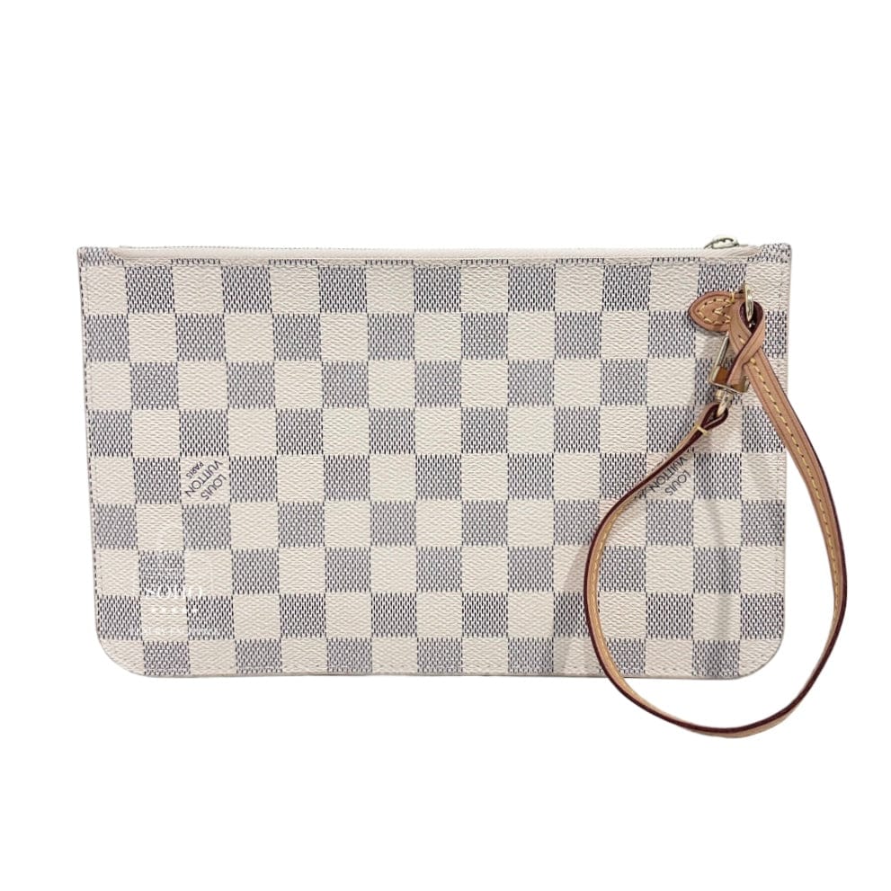 Louis Vuitton Damier Azur Neverfull Zip Pouch