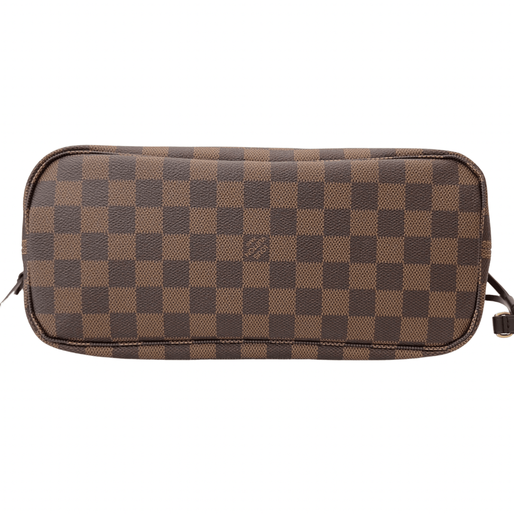 Louis Vuitton Damier Ebene Neverfull PM Tote Bag