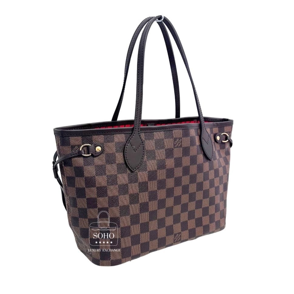 Louis Vuitton Damier Ebene Neverfull PM w/Pouch