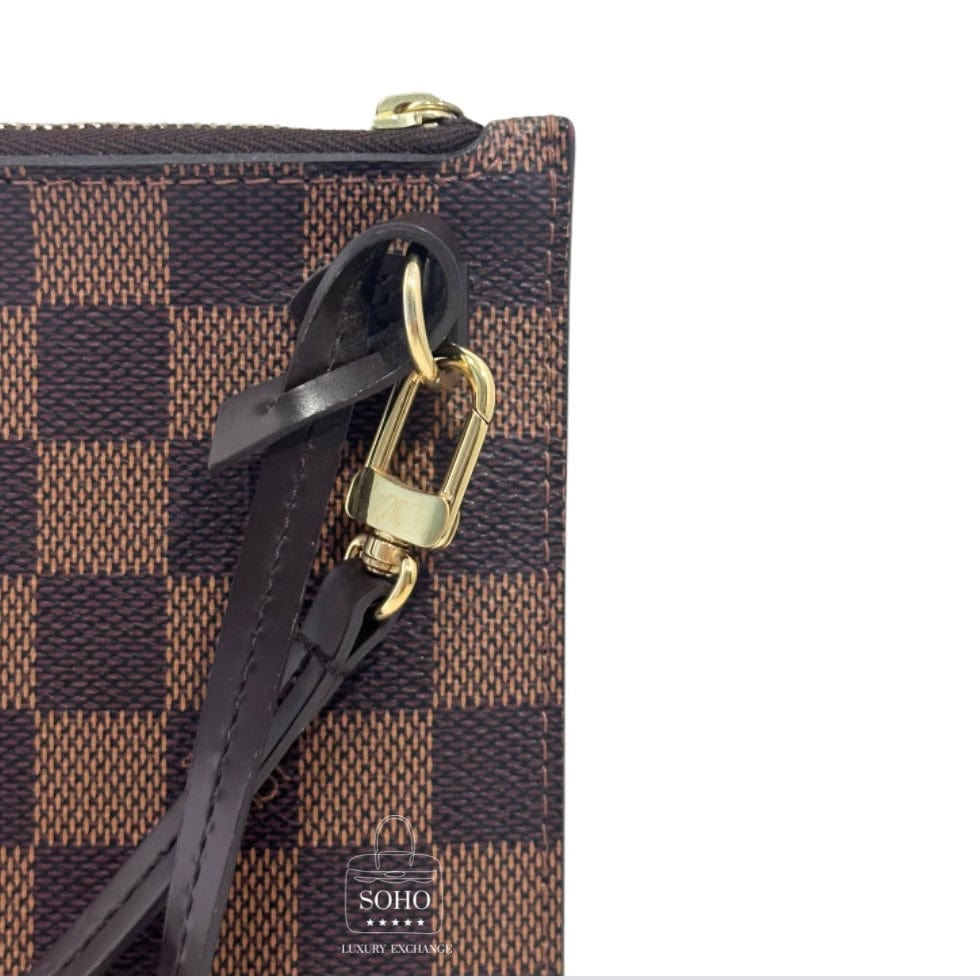 Louis Vuitton Damier Ebene Neverfull Pouch