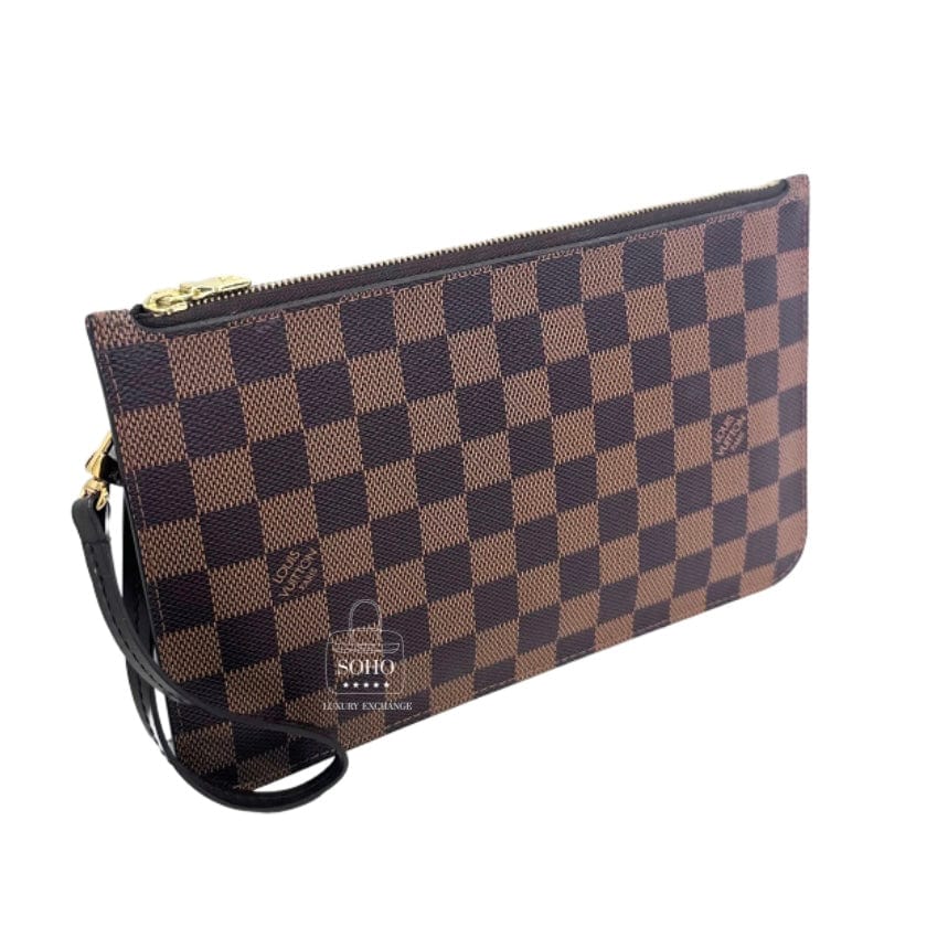 Louis Vuitton Damier Ebene Neverfull Pouch