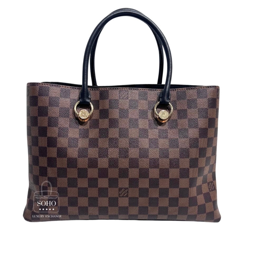 Louis Vuitton Damier Ebene Riverside Tote & Strap